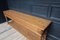 English Pine Wood Console Table, 1890s 11