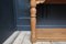English Pine Wood Console Table, 1890s 10