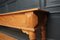 English Pine Wood Console Table, 1890s 5