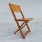 Danish Plywood Folding Chairs, 1960s, Set of 3 18