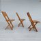 Danish Plywood Folding Chairs, 1960s, Set of 3 23