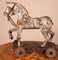 19th Century Polychrome Wooden Horse 1