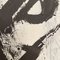 Felix Bachmann, Composizione astratta in bianco e nero, 2022, acrilico su tela, Immagine 9