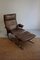 Model DS 2030 Lounge Chair with Ottoman in Brown Leather by Hans Eichenberger for de Sede, 1980s, Set of 2 2