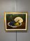 Bodegón con peras y uvas, años 20, óleo sobre lienzo, enmarcado, Imagen 6