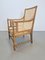 Handmade Bobbin Armchair in Oak & Cane, France, 1930s 13