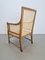 Handmade Bobbin Armchair in Oak & Cane, France, 1930s 11