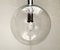 Mid-Century Space Age German Glass and Chrome Ball Lamps, 1960s, Set of 22, Image 4