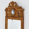 Specchio gustaviano con decorazioni intagliate, fine XIX secolo, Immagine 3