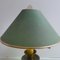 Large Portuguese Classical Silver Metal Buffet Table Lamp, 1950s 8