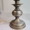 Large Portuguese Classical Silver Metal Buffet Table Lamp, 1950s 9