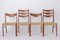 Chairs by Arne Wahl Iversen for Glyngøre, Set of 4 1