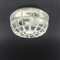 Minimalist Glass and Iron Flush Mount or Ceiling Light from Limburg, Germany, 1960s 2