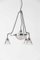 Chrome Stiletto Chandelier from Holophane, Image 1