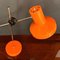 Vintage Vintage Tischlampe in Orange, Niederlande, 1950er 3