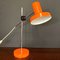 Lampe de Bureau Vintage Orange, Pays-Bas, 1950s 2