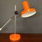 Vintage Vintage Tischlampe in Orange, Niederlande, 1950er 2