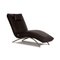 Brown Leather Jonas Lounge Chair from Koinor 1