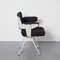 Black Upholstery Resort Chair attributed to Friso Kramer for Ahrend De Cirkel, 1960s, Image 6