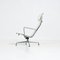 Fauteuil en Aluminium avec Ottomane par Ray & Charles Eames pour Vitra, 1990s, Set de 2 6