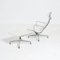 Aluminium Sessel mit Fußhocker von Ray & Charles Eames für Vitra, 1990er, 2er Set 4