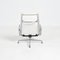 Fauteuil en Aluminium avec Ottomane par Ray & Charles Eames pour Vitra, 1990s, Set de 2 8