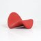 Roter Tongue Chair F577 von Pierre Paulin für Artifort, 1960er 4