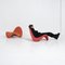 Red Tongue Chair F577 by Pierre Paulin for Artifort, 1960s 21