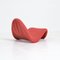 Roter Tongue Chair F577 von Pierre Paulin für Artifort, 1960er 10