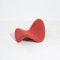 Chaise Tongue F577 Rouge par Pierre Paulin pour Artifort, 1960s 12