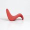 Roter Tongue Chair F577 von Pierre Paulin für Artifort, 1960er 3