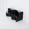 Black Superonda Sofa by Archizoom Associati for Poltronova, 1960s, Set of 2 10