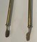 Brass Fireplace Tools, 1920s, Set of 5, Image 10
