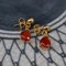 Boucles d'Oreilles en Or Jaune 18 Carats et Opale de Feu, 2022, Set de 2 7