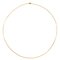 Modern 18 Karat Yellow Gold Cable Necklace, Image 3