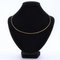 Modern 18 Karat Yellow Gold Cable Necklace 4