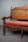 Polychrome Painted Wooden Hall Sofa 4