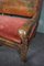 Polychrome Painted Wooden Hall Sofa 6