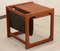 Danish Side Table with Book Drawer from Stenderup, Image 5