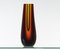 Vase in Rot & Orange von Pavel Hlava, 1970er 3