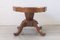 Walnut Wood Carved Table Biscuit Table Coffee Table, 1930s, Image 3