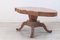 Mesa de centro de madera de nogal tallada, años 30, Imagen 2