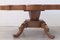 Walnut Wood Carved Table Biscuit Table Coffee Table, 1930s 7