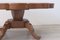 Mesa de centro de madera de nogal tallada, años 30, Imagen 6