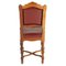 Eclectic Neoclassical Chairs in Hand Carved Walnut & Leather Upholstery, 1880s, Set of 6 7