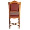 Eclectic Neoclassical Chairs in Hand Carved Walnut & Leather Upholstery, 1880s, Set of 6, Image 7