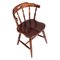 Old America Style Chairs in Chestnut, 1950s, Set of 4, Image 6