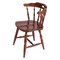 Old America Stühle aus Kastanienholz, 1950er, 4 . Set 4