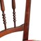 Antique Chiavarina Chair in Lacquered Walnut, 1890s 6