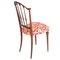 Antique Chiavarina Chair in Lacquered Walnut, 1890s 4